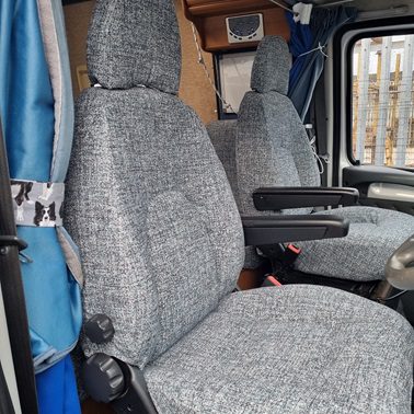 Our Motorhome Upholstery Range